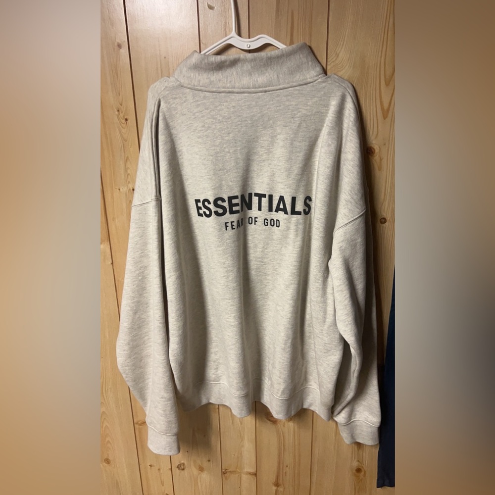 Fear of god essentials quarter zip
